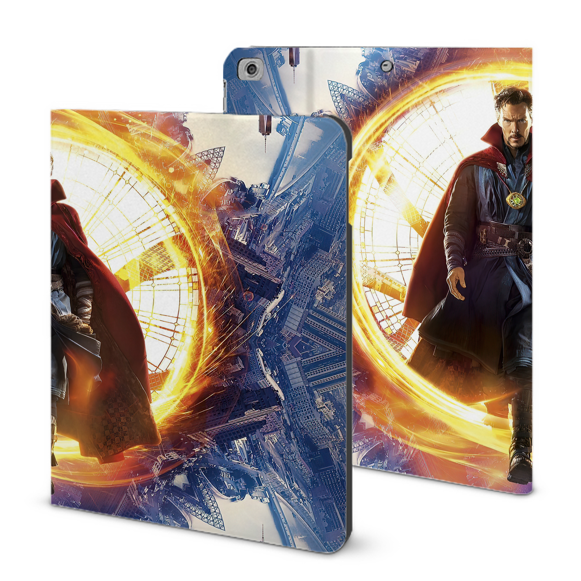 （画像用） アベンジャーズ The Avengers IPad ケース ブック型 PUレザー TPU 耐衝撃 軽量 薄型 ペン収納なし 全面保護 IPad 各モデル対応